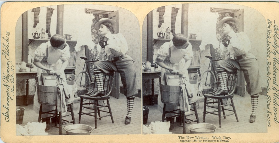 1897 Strohmeyer und Wyman The new Woman Wash Day